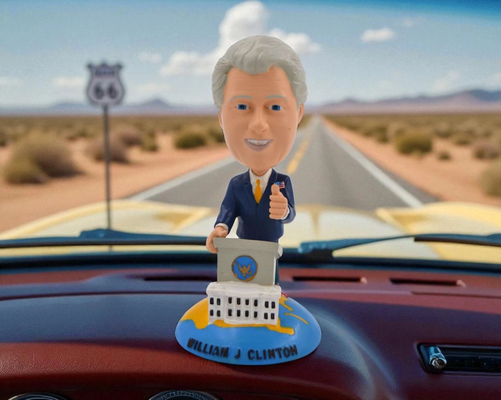 Bobble Bill & the 90s Boom, A Presidential Nod to Nostalgia